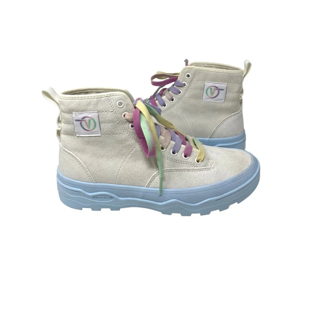 💖MEGA SALE💖VANS Sentry WC Pastel Pop Women’s High Top Suede    VN0A4P3KB88 - Picture 3 of 9